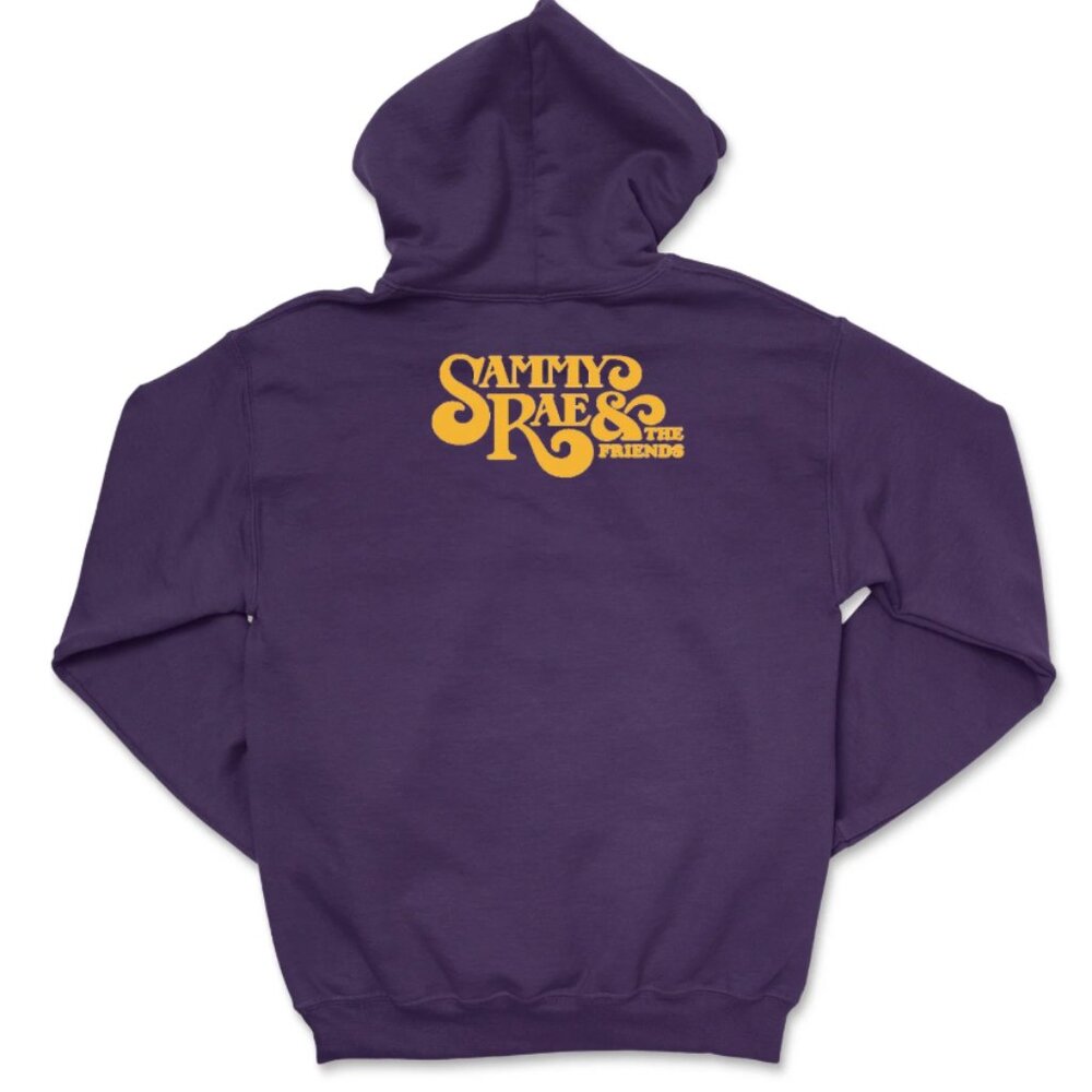 Sammy Rae The Friends Purple Sweatshirt Medium
